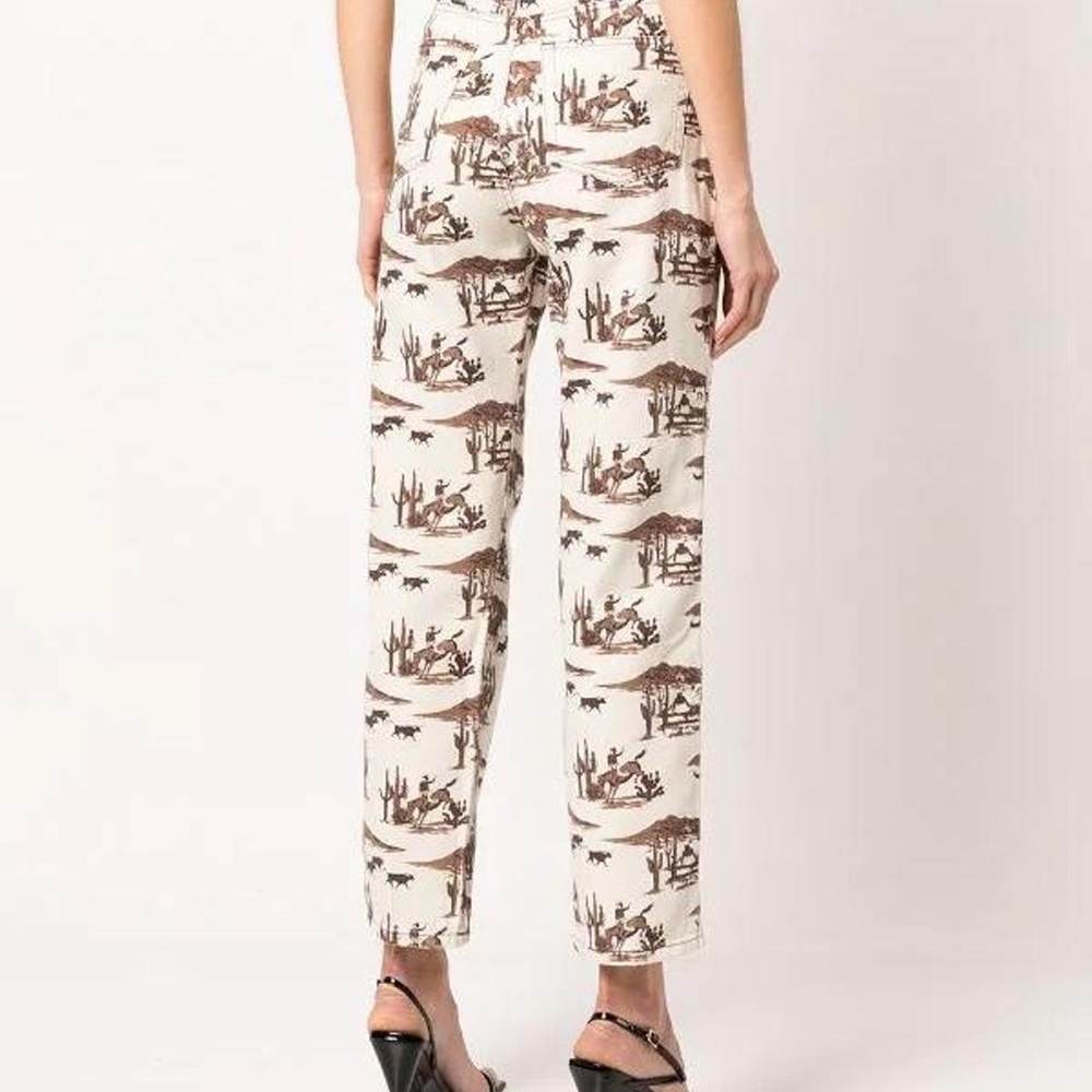 Reformation Patterned Jeans